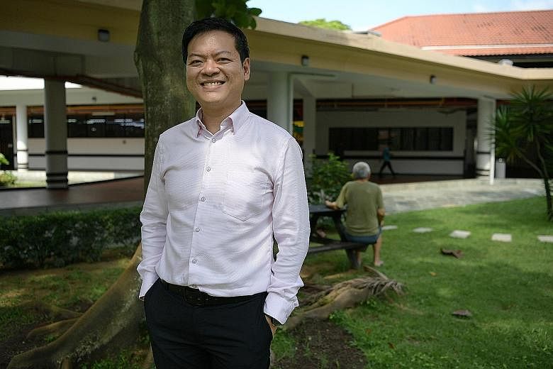 Mr Roger Tan won a Healthcare Humanity Award earlier this year for his work with psychiatric patients who have committed offences. He helps them set goals and work on achieving them.