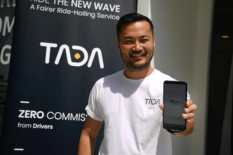 Mass Vehicle Ledger Foundation founder Kay Woo said the firm's Tada app, which was launched yesterday, currently has more than 2,000 drivers signed up on its platform, and it aims to have "around 3,000 or 4,000 drivers by next month".