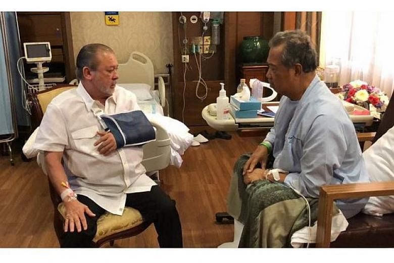 Johor ruler seeking treatment in Singapore visits Malaysia Home 