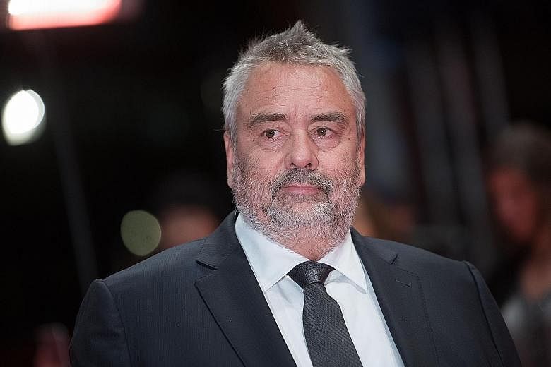 Actress Sand Van Roy told the Paris police that director Luc Besson (above) raped her more than once.