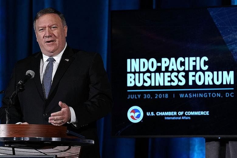 US Secretary of State Mike Pompeo announced steps to boost engagement in the region at the Indo-Pacific Business Forum in Washington. The surgical approach counts on leveraging US private-sector strengths - as opposed to the state-driven approach of 
