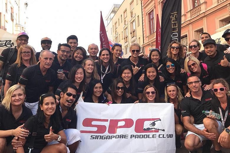 The Singapore Paddle Club's dragon boaters returned from last month's Club Crew World Championships in Hungary with two gold medals, three silvers and four bronzes.