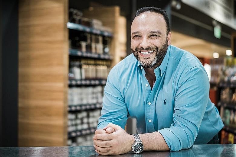 Little Farms' Fred Moujalli started the grocer's store because he felt that there was a gap in the Singapore market for fresh, high-quality and ethical produce.