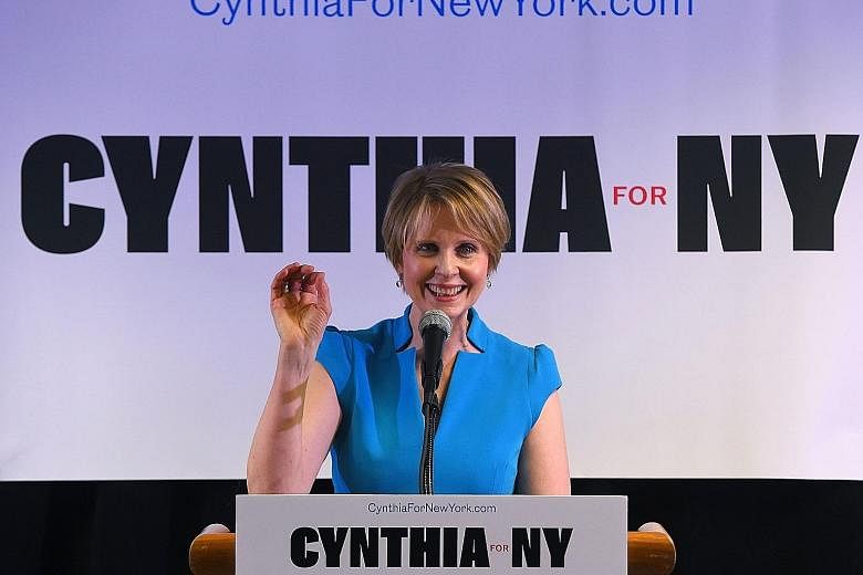 Former Sex And The City actddress Cynthia Nixon is running for New York governor.