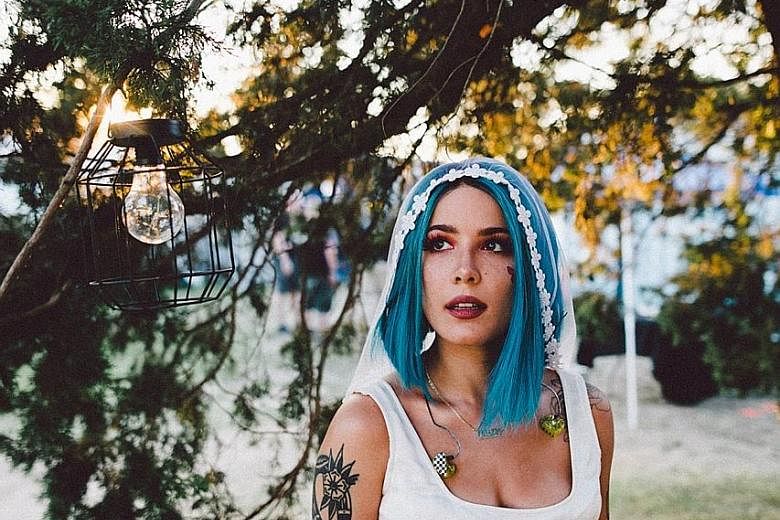 Pop singer Halsey is taking a break to learn more about herself before making a third album.