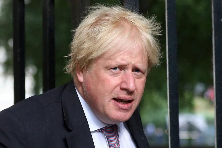 Mr Boris Johnson had said the burqa made wearers look like bank robbers and letterboxes.