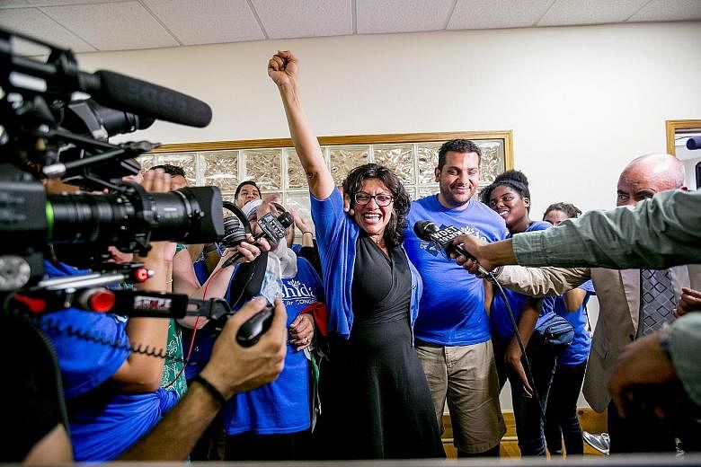 Ms Rashida Tlaib is a former Michigan state legislator and the daughter of Palestinian immigrants. Her calling card is the no-holds-barred way in which she has engaged voters from traditionally marginalised backgrounds.