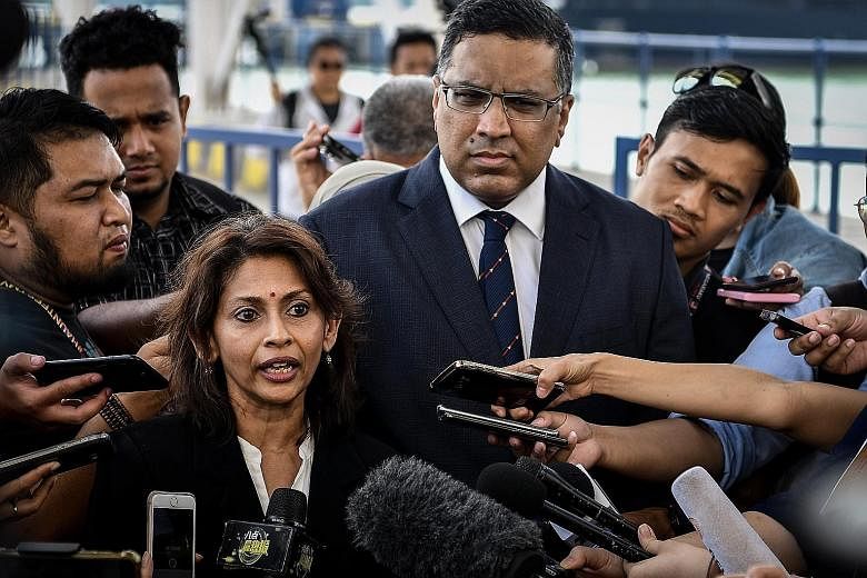 Ms Sitpah Selvaratnam, who is heading the team of lawyers representing 1MDB and the Malaysian government in the claim over Equanimity, is a consultant at Attorney-General Tommy Thomas' former law firm. He says she was hired for her expertise in marit