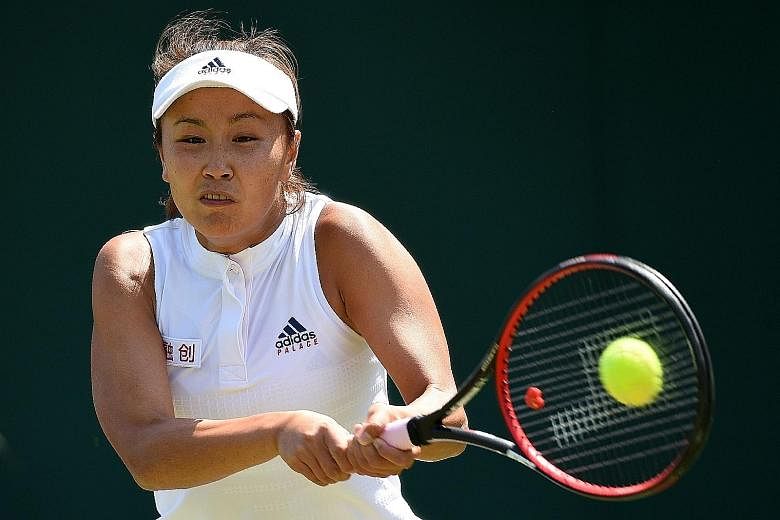 China's Peng Shuai, the top-ranked doubles player in February 2014, has two singles and 21 doubles titles.