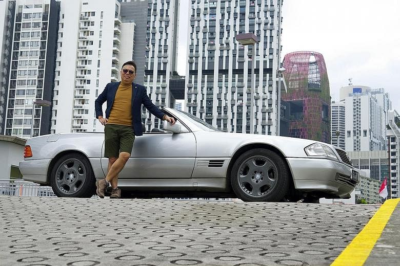 Mr Paul Wee has had the Mercedes-Benz SL300 since 2002 and intends to renew its certificate of entitlement when it expires in 2021.