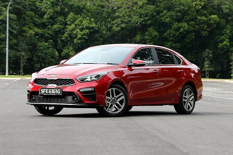 The Kia Cerato's boot offers 502 litres of stowage, which is equivalent to what some larger rivals pack.
