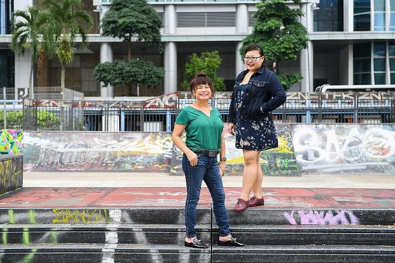 Dr Delinquent: A Guide To Decoding The Teenage Years brought together Dr Carol Balhetchet (left), who has worked in schools, social service and private practice, and The Straits Times Schools editor Serene Luo.