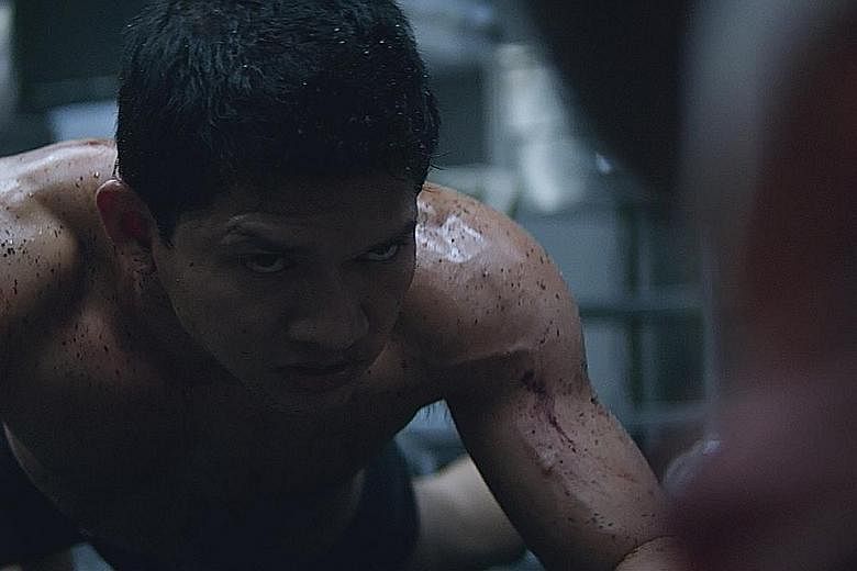 Iko Uwais plays a rogue agent in Mile 22.