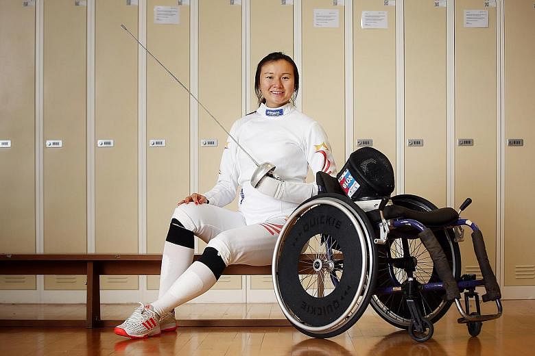 National fencer Rania Rahardja won an IOC grant to introduce wheelchair fencing here. Singapore has a well-established fencing team but none for persons with disabilities, she says.