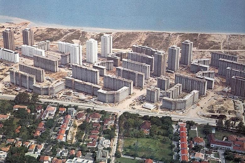 The Marine Parade estate being developed in a hurry in the 1970s over just three years. But the work of redeveloping it should span decades.