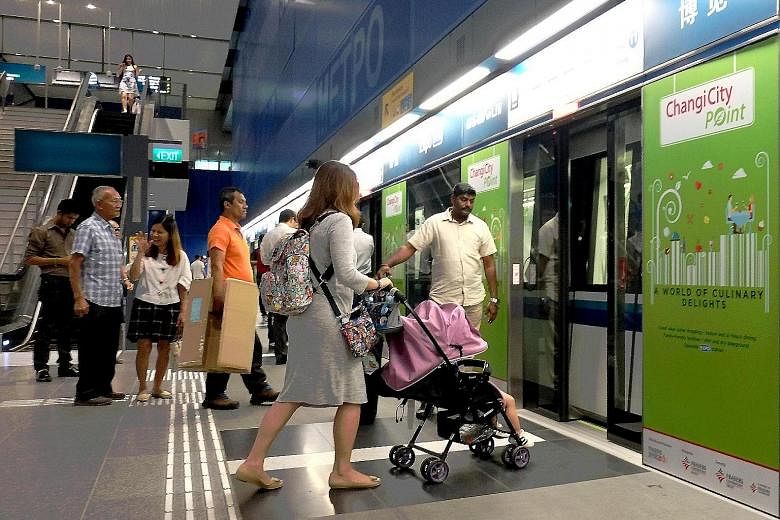 Commuters on the Downtown Line. A consortium comprising engineering giant Siemens, which supplied the signalling system for the Downtown Line, and local company ST Engineering Electronics clinched the $18.8 million contract to develop the system.