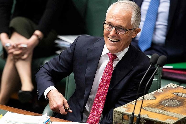 Prime Minister Malcolm Turnbull won a secret ballot by 48-35 - a margin that most analysts think is too slim to secure his future or prevent a further contest.