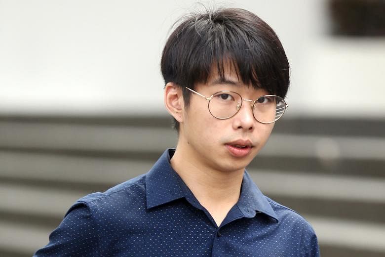 Liu Jiaming, 26, was jailed for a week. Madam Tay Poh Choon, 61, was knocked unconscious in the collision.