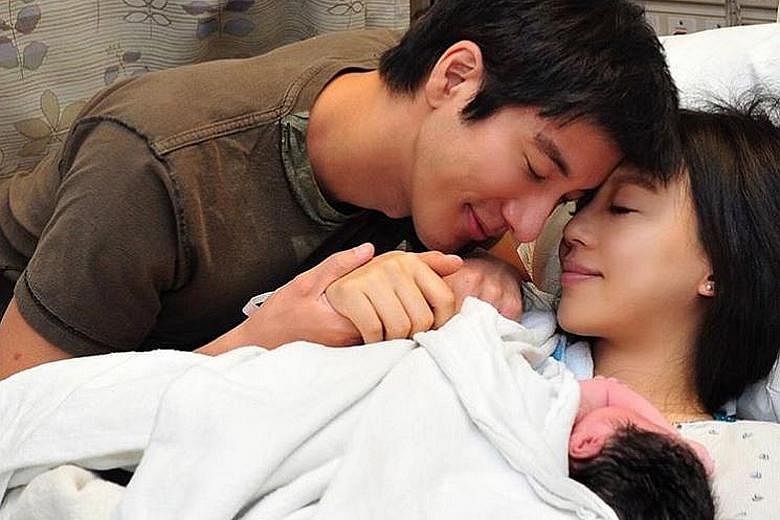 Mandopop singer-songwriter Wang Leehom welcomed his third child - a boy - with wife Lee Jinglei, 32, last Friday. The 42-year-old singer disclosed on his Instagram account that his son's name is Wang Jiayao. He added that both mother and child are he