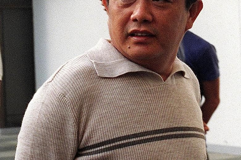 Mr Chua Tiong Tiong, better known by his nickname Ah Long San, which means "Mr Loan Shark", surrendered to the authorities in 2001 and was sentenced to 10 years in jail for bribing police officers with cash and entertainment. He was pronounced dead y