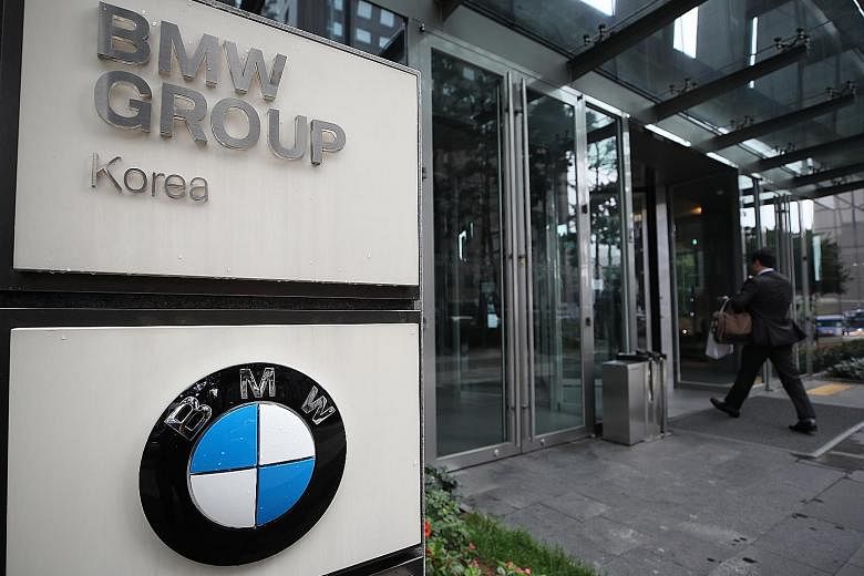 Police raided the main office of BMW Korea in Seoul to probe whether the company hid vehicle defects that led to dozens of engine fires in South Korea.
