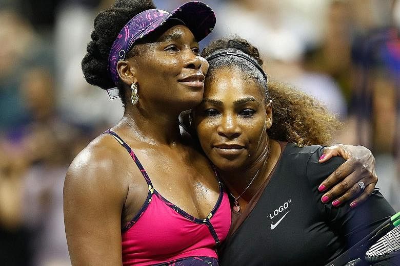 For Serena Williams (right) and her sister Venus, the story continues for now - as does their rivalry on the court.