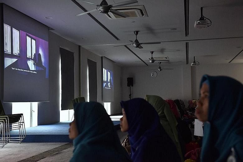 A screening of Pengantin, which explores the issues faced by Indonesian maids in their search for companionship. Indonesian deradicalisation advocate Noor Huda Ismail made the film to drive home the message using a visual medium.