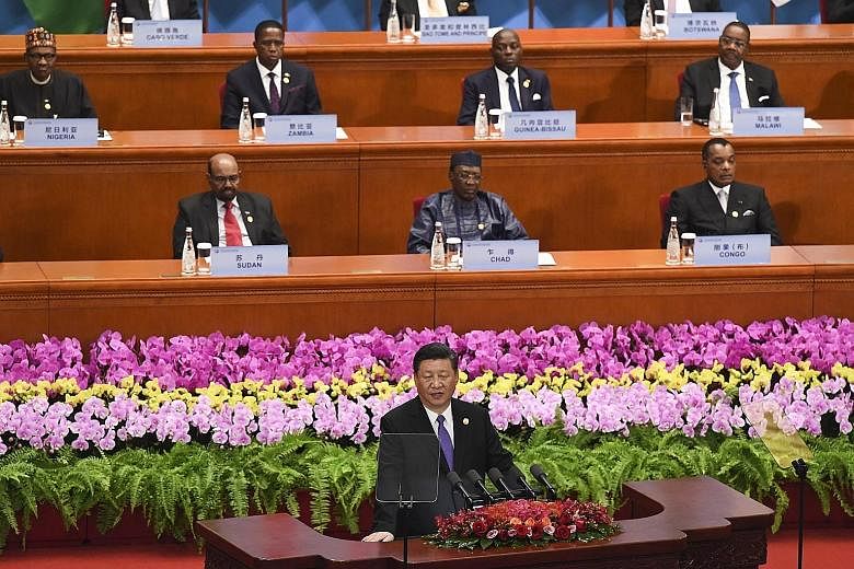 Chinese President Xi Jinping, speaking at the opening of the Forum on China-Africa Cooperation at the Great Hall of the People in Beijing yesterday, said China was Africa's "good friend, good partner, and good brother".