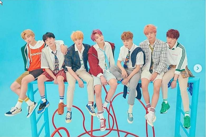 BTS hit No. 1 on the Billboard 200 albums chart with Love Yourself: Answer.