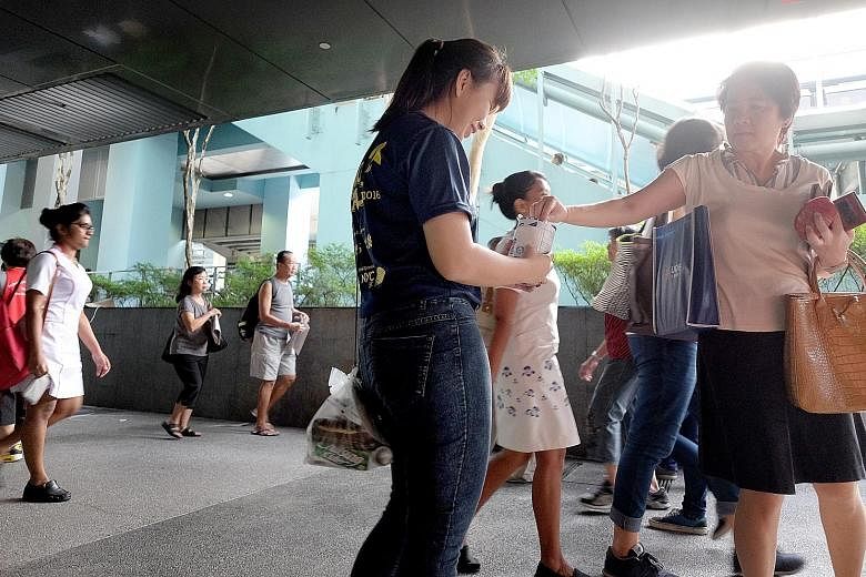 A survey of over 1,000 Singaporeans by the Commissioner of Charities showed that 86 per cent made donations in the past year, but only 6 per cent would ask questions before giving or contact the charity or fund-raiser to find out more about the cause