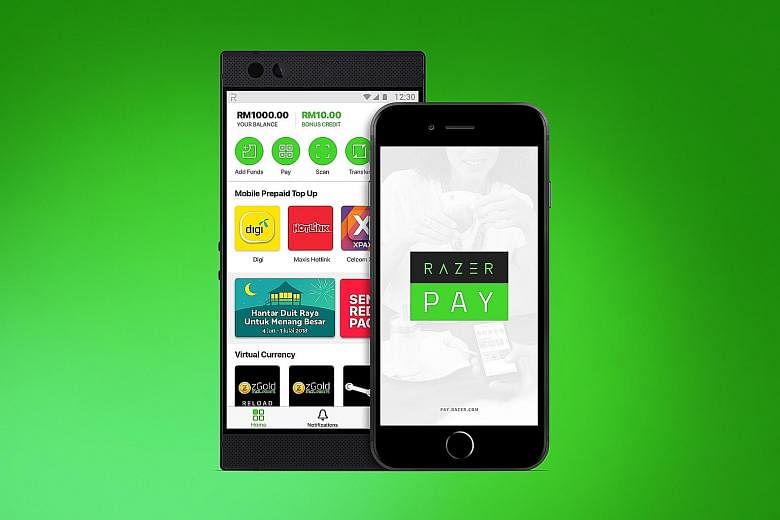Razer had a year ago committed - in an e-payment proposal to the Government - to spearhead support for an e-payment solution for Singapore. It is seeking interested users and merchants for its e-payment platform Razer Pay.