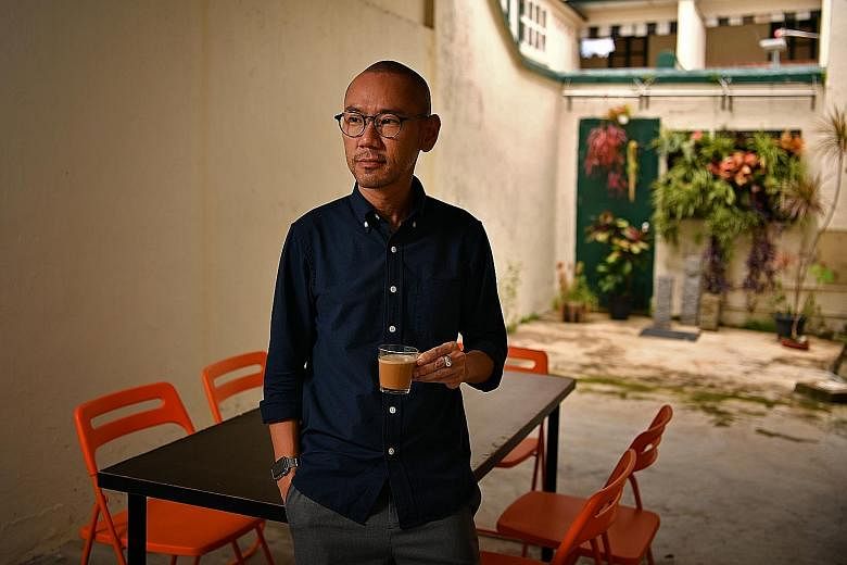 Mr Alaric Tan in his early 20s. Not long after graduating, a friend convinced him to take half an Ecstasy tablet on a Bangkok holiday. For nearly two decades, Mr Alaric Tan took drugs as a form of escape from a life scarred by abuse, depression and g