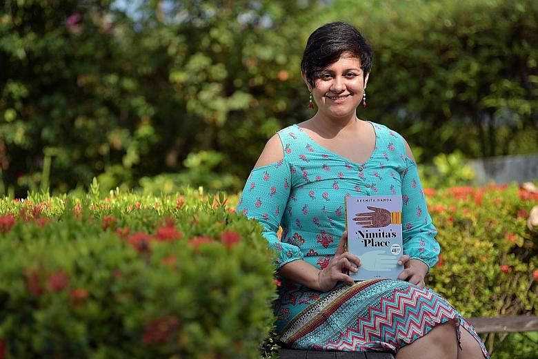 The Straits Times arts correspondent Akshita Nanda's debut novel, Nimita's Place, was a finalist for last year's Epigram Books Fiction Prize.