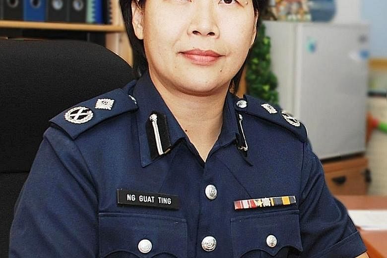 Former Jurong division chief Zuraidah Abdullah was the first woman to hold the rank of senior assistant commissioner. Ms Ng Guat Ting was Singapore's first female division commander and the first woman commander of the Traffic Police.