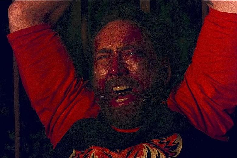 Nicolas Cage goes on a journey of vengeance in Mandy, a horror film which oozes style.