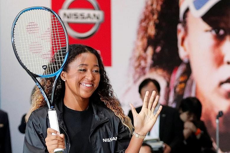Newly crowned US Open champion Naomi Osaka, the world No. 7 who is Nissan's new brand ambassador for the next three years, is aiming to break into the top five by the year end and also reach the season-ending WTA Finals in Singapore from Oct 21-28.