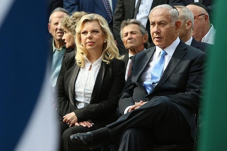 Prime Minister Benjamin Netanyahu has been the target of several corruption or abuse of office investigations and his wife Sara has come under suspicion of taking bribes too.