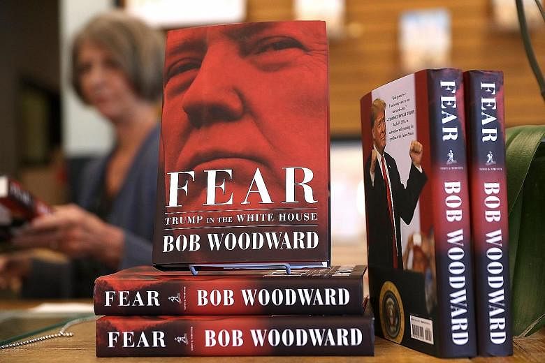 To chief strategist Steve Bannon (above), the rules-based, international democratic order is an old-world order, writes Bob Woodward in his book Fear: Trump In The White House (right).