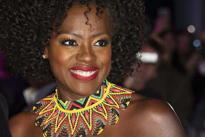 Actress Viola Davis, who stars in the new crime drama Widows, says feeling like she is the great black female hope for women of colour while struggling in her own life has been a challenge.