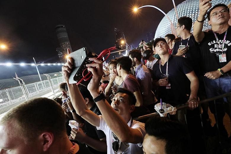 Besides the race itself, which drew 263,000 fans over three days, the Singapore Grand Prix also featured a slew of entertainment and hospitality offerings.