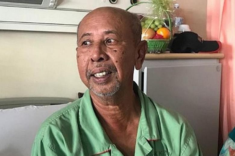 Malaysian comedian and actor Zaibo has oesophageal cancer, which has spread to his stomach, lungs and left rib cage.