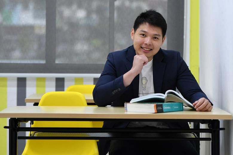 After graduating in 2014, Mr Chan Yuk Lun (above) founded SingaporeLegalAdvice.com, which began as a blog when he was in law school. The site has about 170,000 visits a month now. Mr Algene Tan (left) worked for two top legal firms for almost three y