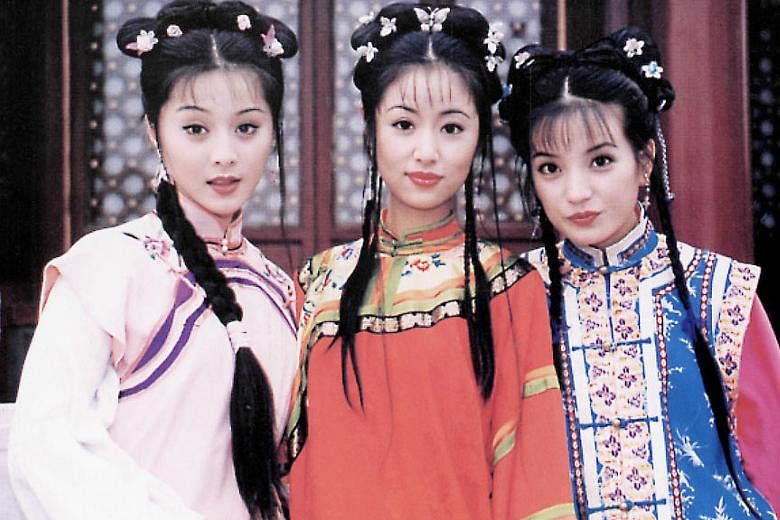 Ruby Lin (left) and Zhao Wei in the original My Fair Princess.