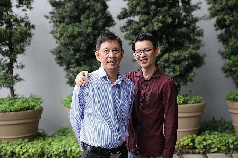 Mr Chen Yu Hui and his son Qingzhong are both recovering well, more than a year after the operation, and continue to go for follow-up medical checks. The elder Mr Chen has B positive blood while his son is A positive.