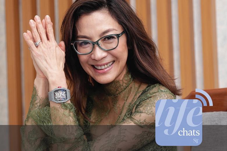 ST Podcast Actress Michelle Yeoh on Crazy Rich Asians The