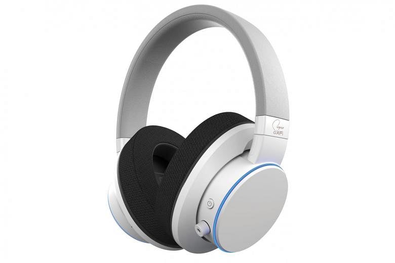 The Creative Super X-Fi Air is a pair of Bluetooth headphones with built-in Super X-Fi surround sound technology. 