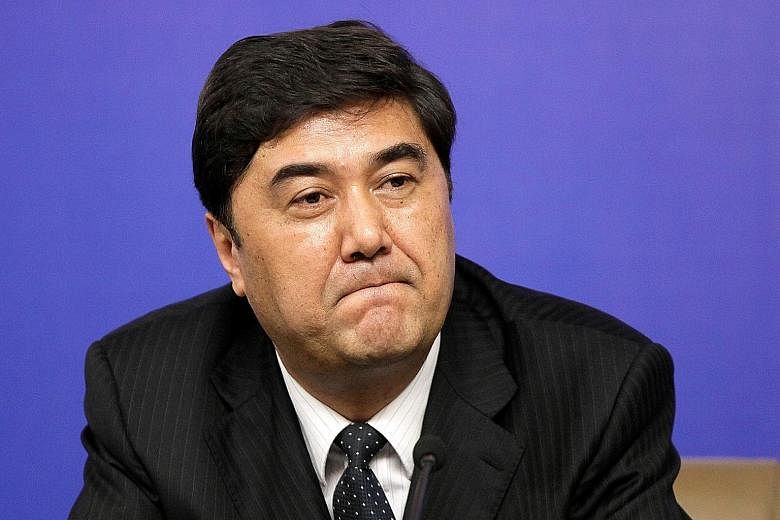 National Energy Administration director Nur Bekri is said to be under probe on suspicion of breaking the law and violating party discipline, the usual euphemism for graft but which could also refer to other legal problems.