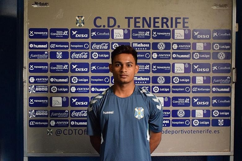 Saifullah Akbar, according to Tenerife sporting director Juan Jose Rivero, has the "potential to improve" but his agent Ashikin Hashim says "if an offer does not help the player get to a level he should be at, then we will always look for better oppo