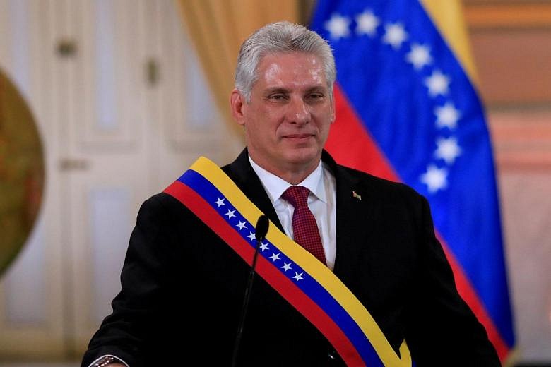 Cuba's new president Miguel DiazCanel makes first trip to old Cold War