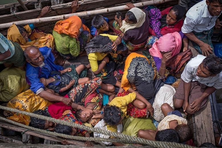 US Documents Systematic Violence Against Myanmar Rohingya | The Straits ...